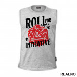 Roll For Initiative -Red- D&D - Dungeons And Dragons - Majica