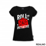 Roll For Initiative -Red- D&D - Dungeons And Dragons - Majica