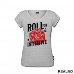 Roll For Initiative -Red- D&D - Dungeons And Dragons - Majica