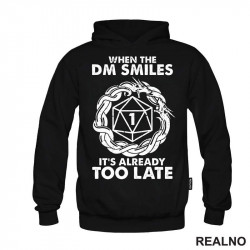 When The DM Smiles It's Already Too Late - Dots - D&D - Dungeons And Dragons - Duks When The DM Smiles It's Already Too Late - Dots - D&D - Dungeons And Dragons - Duks