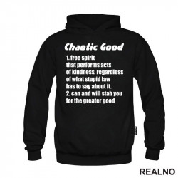 Chaotic Good - Will Stab You For The Greater Good - D&D - Dungeons And Dragons - Duks Chaotic Good - Will Stab You For The Greater Good - D&D - Dungeons And Dragons - Duks