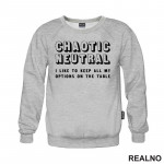 Chaotic Neutral - Options Open - D&D - Dungeons And Dragons - Duks