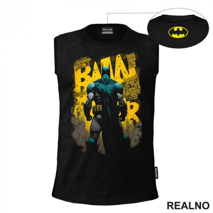 Back Turned - Yellow - Batman - Majica