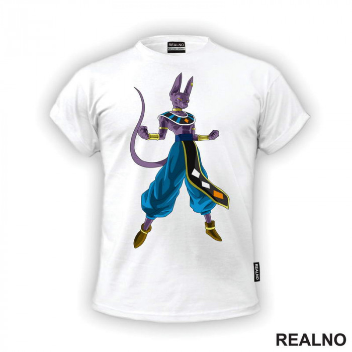 Beerus - Standing - Goku - Dragon Ball - Majica