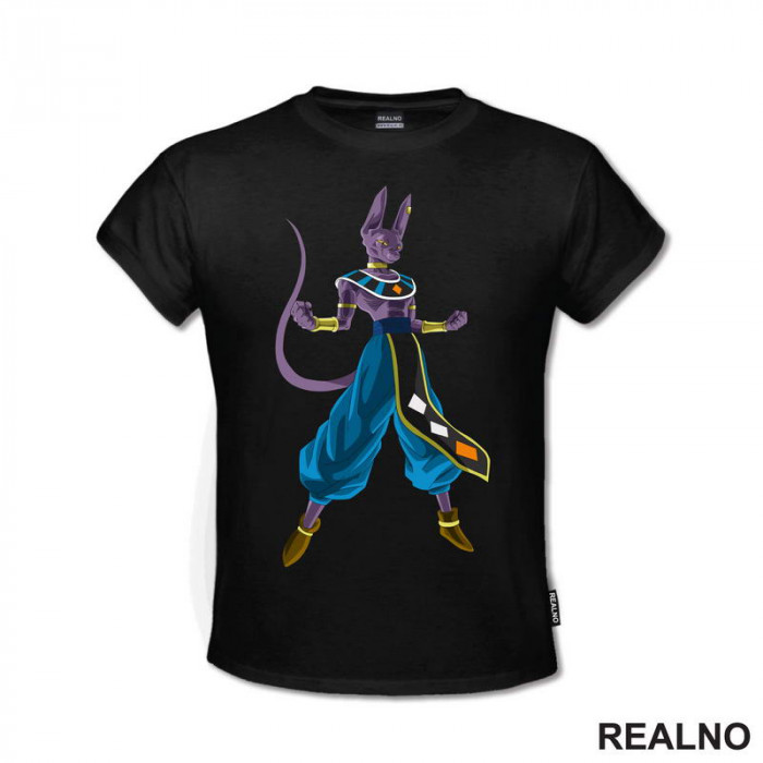 Beerus - Standing - Goku - Dragon Ball - Majica