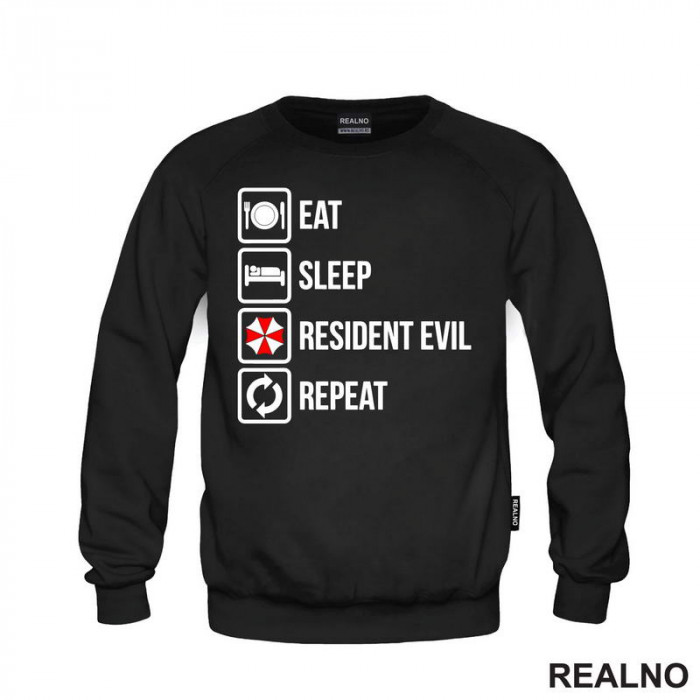 Eat, Sleep, Repeat - Resident Evil - Duks