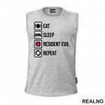 Eat, Sleep, Repeat - Resident Evil - Majica