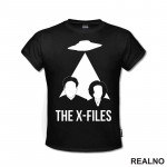 Mulder, Scully And Spaceship - The X Files - Majica