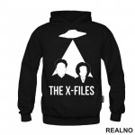 Mulder, Scully And Spaceship - The X Files - Duks