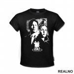 Mulder And Scully Dots - The X Files - Majica