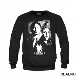 Mulder And Scully Dots - The X Files - Duks