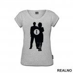 Mulder And Scully Shadows - The X Files - Majica