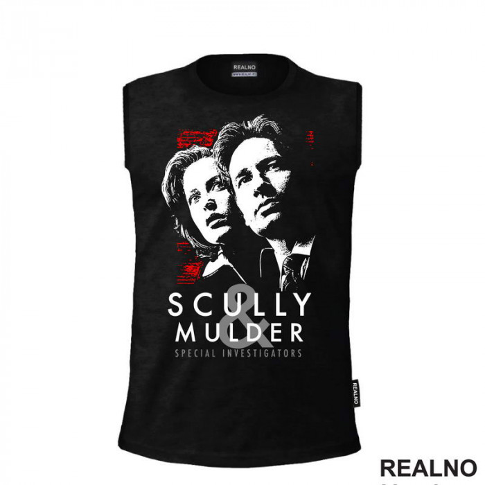 Special Investigators - Mulder And Scully - The X Files - Majica