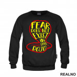 Fear Does Not Exist In This Dojo - Cobra Kai - Yellow And Red - Duks