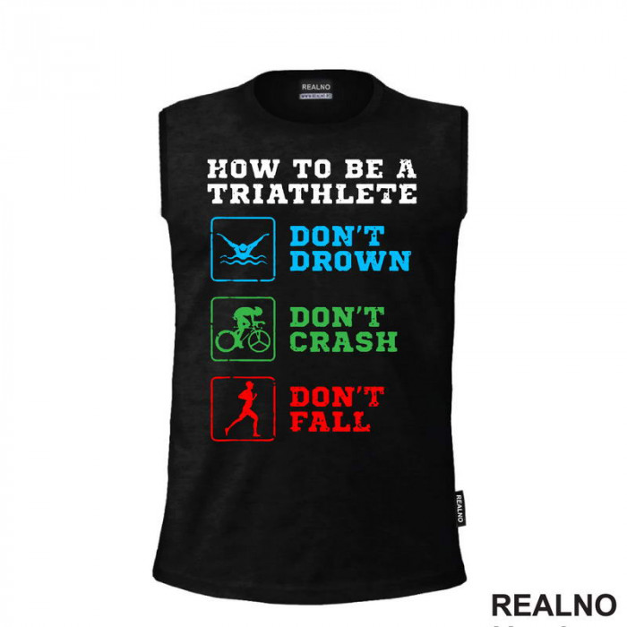 How To Be A Triathlete - Trčanje - Running - Majica