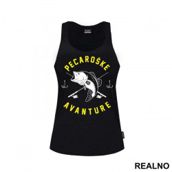 Pecaroške Avanture - Pecanje - Fishing - Majica