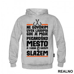 Ne Govorim Uvek Ljudima Gde Je Moje Pecaroško Mesto A I Kada Im Kažem Lažem - Pecanje - Fishing - Duks Ne Govorim Uvek Ljudima Gde Je Moje Pecaroško Mesto A I Kada Im Kažem Lažem - Pecanje - Fishing - Duks