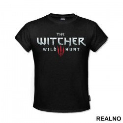 OUTLET - Crna muška majica veličine 2XL - Witcher