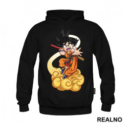 On A Nimbus - Goku - Dragon Ball - Duks