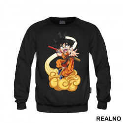 On A Nimbus - Goku - Dragon Ball - Duks