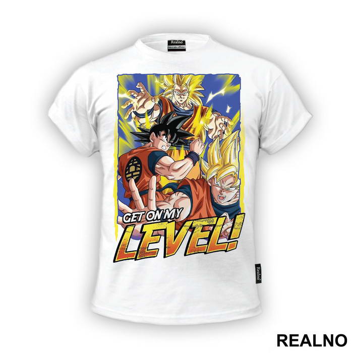 Get On My Level - Goku - Dragon Ball - Majica