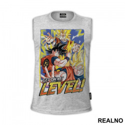 Get On My Level - Goku - Dragon Ball - Majica
