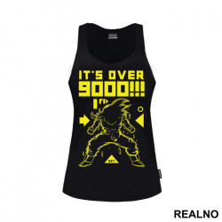 It's Over 9000 Outline - Goku - Dragon Ball - Majica