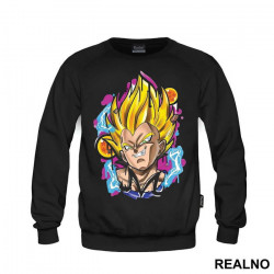 Vegeta Fighting Broly - Goku - Dragon Ball - Duks