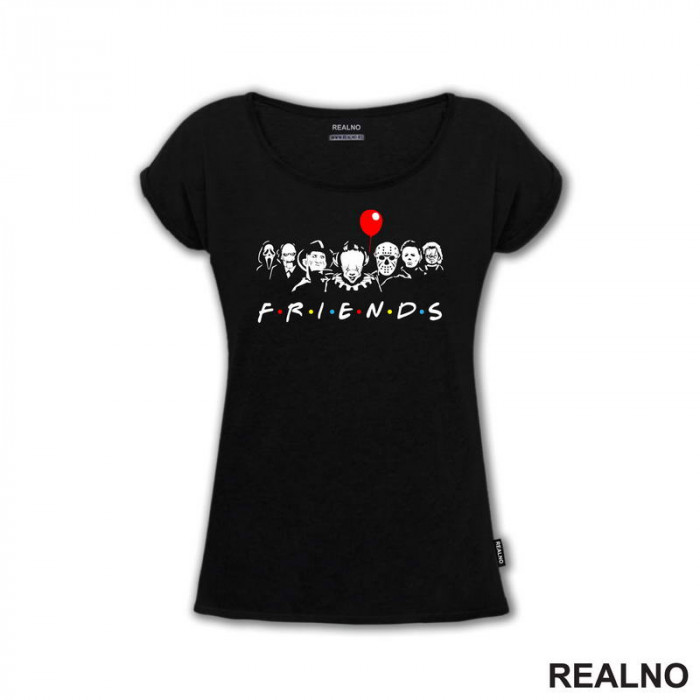 Friends Logo - Horror - Majica