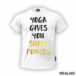 Super Powers - Yoga - Majica