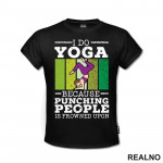 Punching People - Yoga - Majica