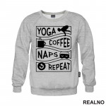 Coffee, Naps - Yoga - Duks