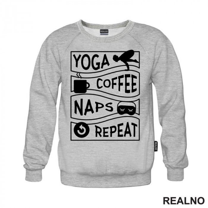 Coffee, Naps - Yoga - Duks