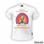 Peace, Love And Light - Yoga - Majica Peace, Love And Light - Yoga - Majica