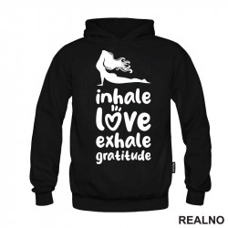 Inhale Love - Yoga - Duks Inhale Love - Yoga - Duks