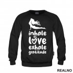 Inhale Love - Yoga - Duks