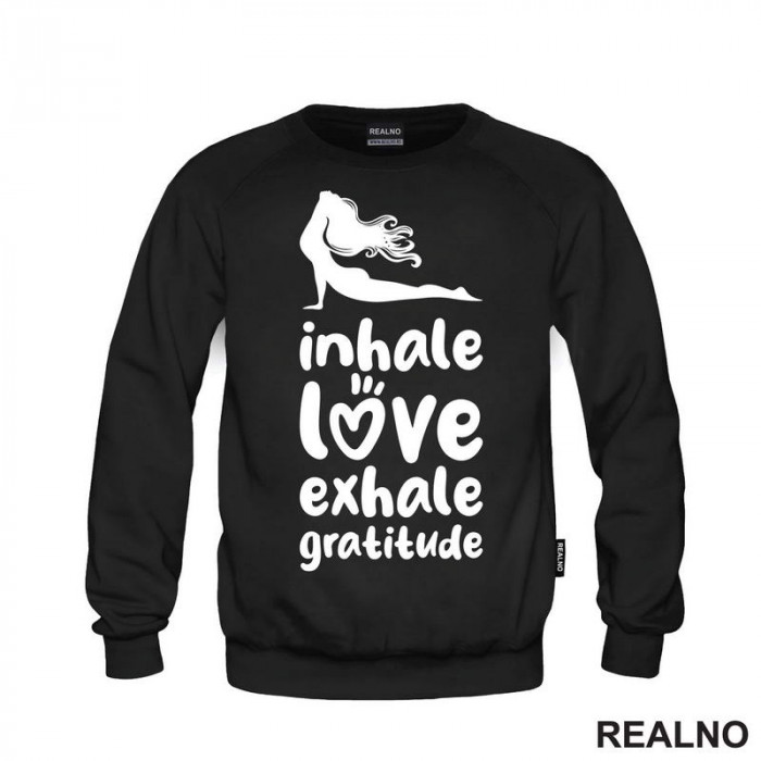 Inhale Love - Yoga - Duks