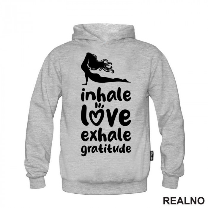 Inhale Love - Yoga - Duks