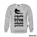 Inhale Love - Yoga - Duks