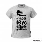 Inhale Love - Yoga - Majica