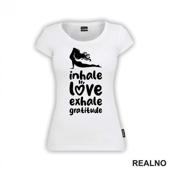 Inhale Love - Yoga - Majica