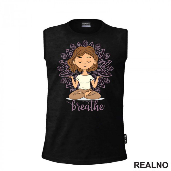 Breathe - Yoga - Majica