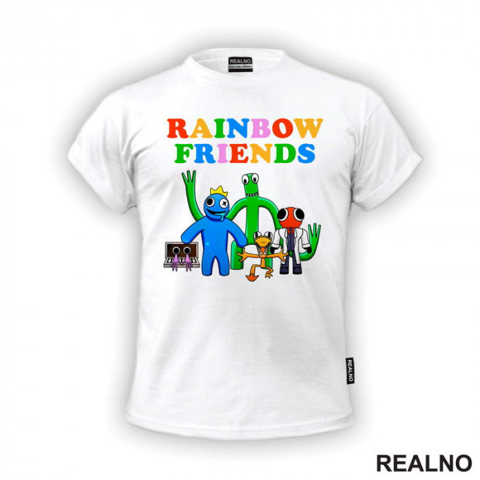 Rainbow Friends - Colors - Crtani Filmovi - Majica