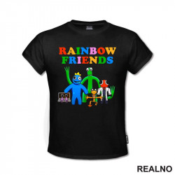 Rainbow Friends - Colors - Crtani Filmovi - Majica