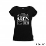 Rather Be Sleeping - Humor - Majica