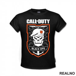 Black Ops Badge - Call Of Duty - COD - Majica Black Ops Badge - Call Of Duty - COD - Majica