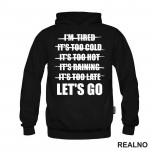Let's Go - Motivation - Quotes - Duks Let's Go - Motivation - Quotes - Duks