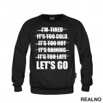 Let's Go - Motivation - Quotes - Duks Let's Go - Motivation - Quotes - Duks