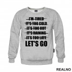 Let's Go - Motivation - Quotes - Duks Let's Go - Motivation - Quotes - Duks