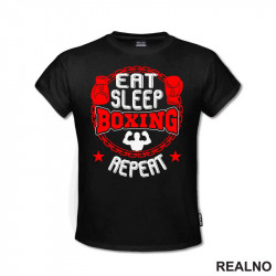 Eat, Sleep, Repeat - Box - Sport - Majica